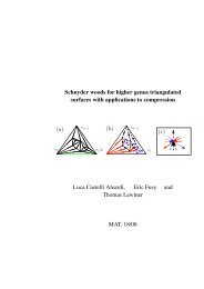 Schnyder woods for higher genus triangulated surfaces with ...