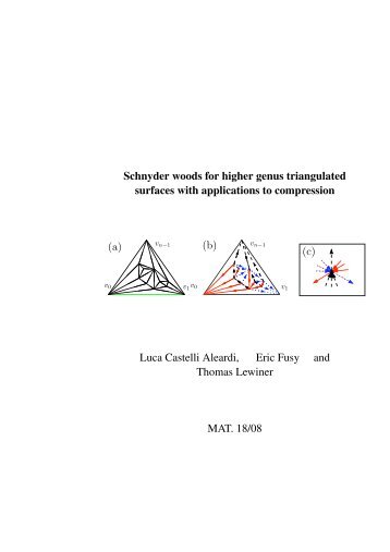Schnyder woods for higher genus triangulated surfaces with ...