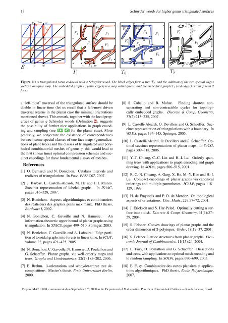 Schnyder woods for higher genus triangulated surfaces with ...