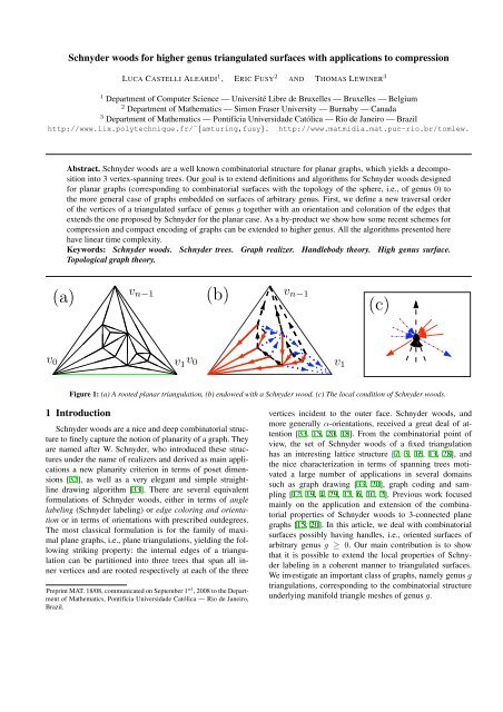 Schnyder woods for higher genus triangulated surfaces with ...