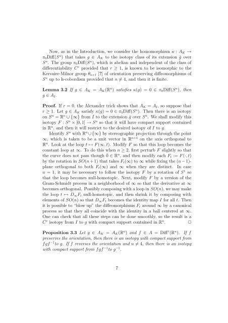 NORMAL SUBGROUPS OF DIFFEOMORPHISM AND ...