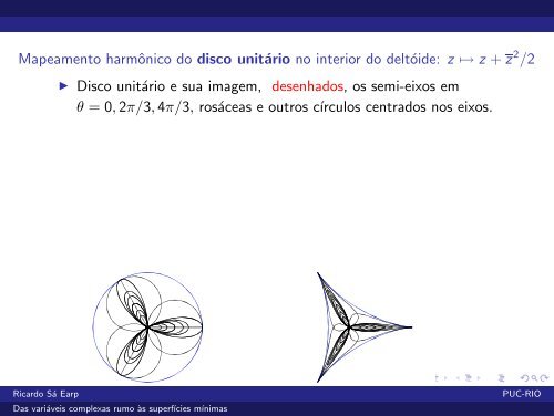 Das variáveis complexas rumo às superfícies mínimas