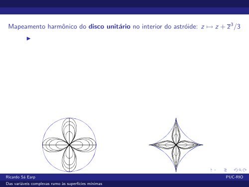 Das variáveis complexas rumo às superfícies mínimas