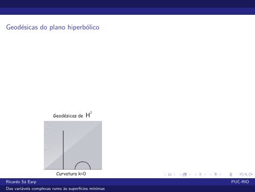 Das variáveis complexas rumo às superfícies mínimas