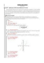 CÃ¡lculo a uma VariÃ¡vel CAP 8 - AplicaÃ§Ãµes da Derivada (MÃ©todo de ...