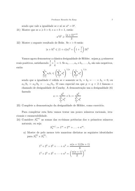 Ricardo Sa Earp - Departamento de MatemÃ¡tica - PUC-Rio