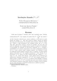 InvoluÄ¯Ëoes fixando Fn âª F3 Resumo - Departamento de ...