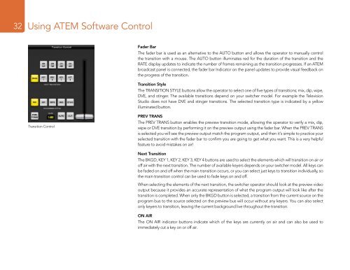 ATEM Switchers Manual - Holdan.eu