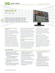 EDIUS 6 - Prosave.tv