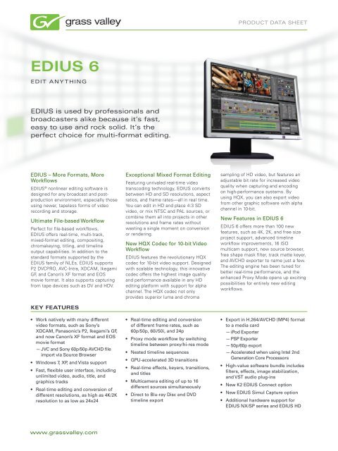 EDIUS 6 - Prosave.tv
