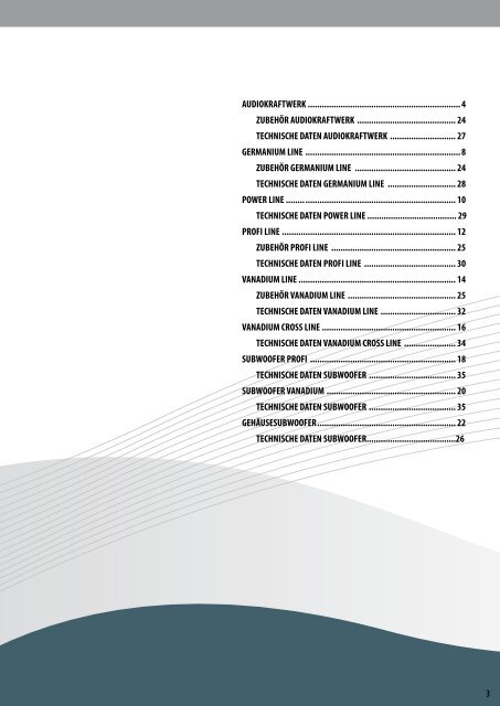 VANADIUM LINE