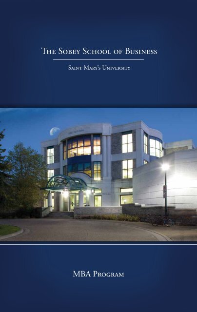 Canadian Brochure - Saint Mary's University