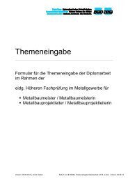 Themeneingabe Diplomarbeit - SMU