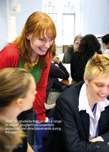 2008 University College Annual Report - St Mary's University College