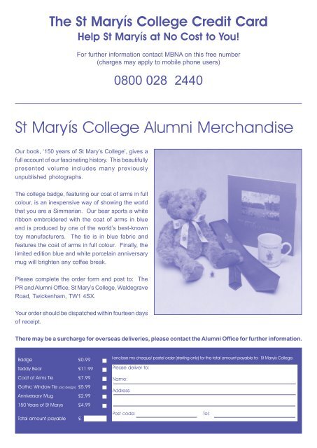 Issue 17 - St Mary's University College