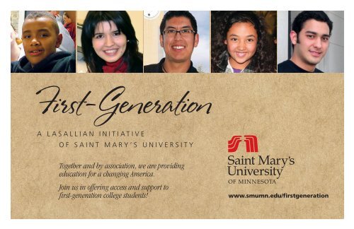 FGI Card_2up:Layout 1 - Saint Mary's University of Minnesota