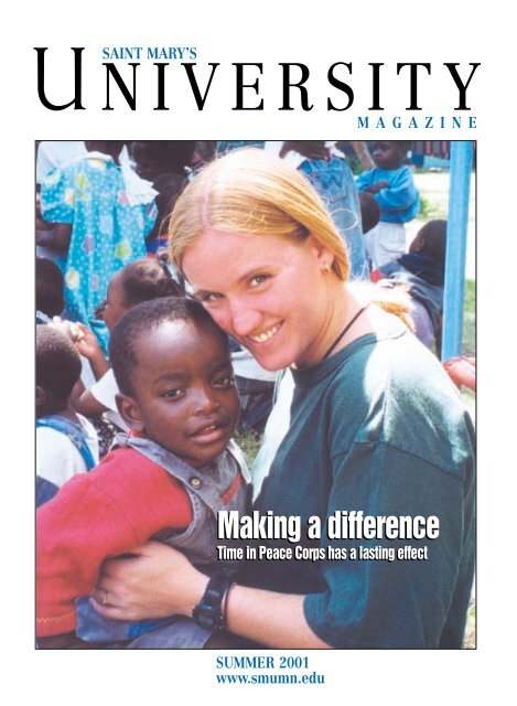 University Magazine Summer 2001 - Saint Mary's University of ...