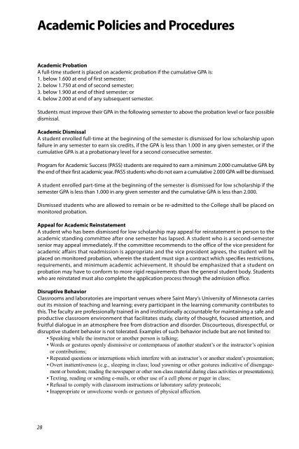 PDF version - Saint Mary's University of Minnesota