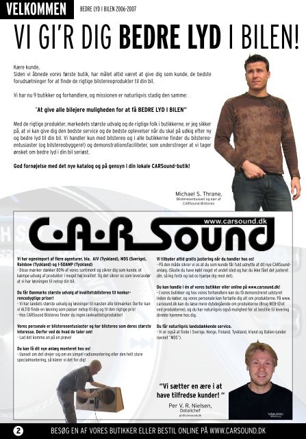 MDS - CARSound Bilstereo