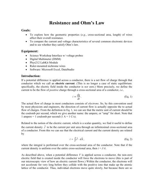 Intro Lab - How to Use an Ohmmeter to Measure Resistance