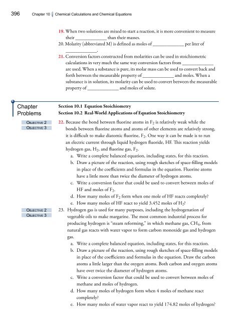 Chapter 10 - An Introduction to Chemistry: Chemical Calculations ...