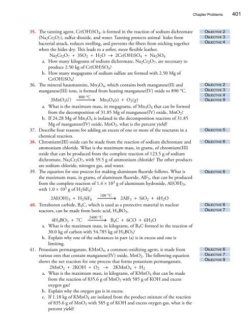 Chapter 10 - An Introduction to Chemistry: Chemical Calculations ...