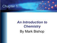 PowerPoint Chapter 1 - An Introduction to Chemistry