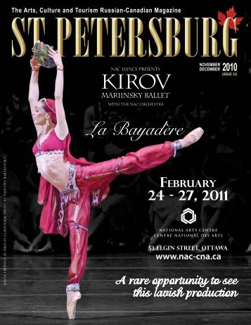 The Arts, Culture and Tourism Russian-Canadian ... - Art Toronto