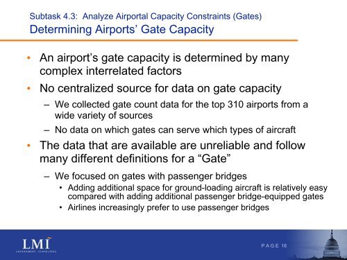 Integrated Analysis of Airportal Capacity and Environmental ...