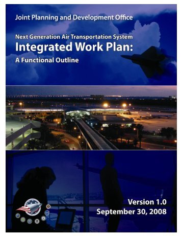 Integrated Work Plan - Joint Planning and Development Office