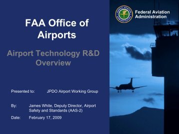 FAA Office of Airports: Airport Technology Research and