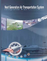 Next Generation Air Transportation System • Integrated Plan