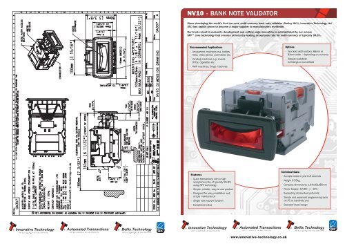 NV10 - BANK NOTE VALIDATOR - KapiLajos.hu