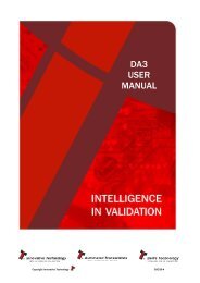 DA3 USER MANUAL - KapiLajos.hu