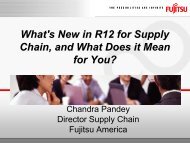 What's New in R12 for Supply Chain, and What Does it ... - MI-OAUG