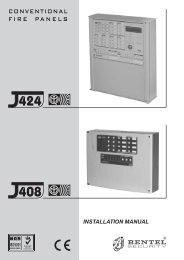 CONVENTIONAL FIRE PANELS - Download