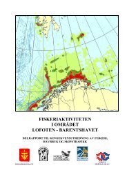 fiskeriaktiviteten i omrÃ¥det lofoten - barentshavet - Fiskeridirektoratet