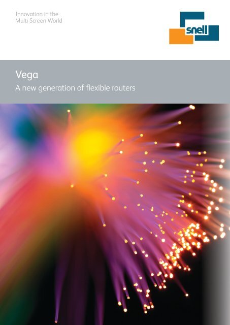 Vega Brochure - Snell