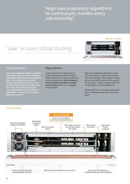 Vega Brochure - Snell