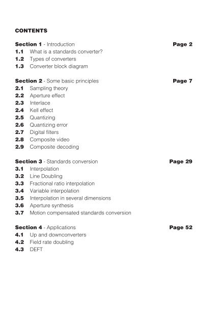 The Engineer's Guide to Standards Conversion - Snell