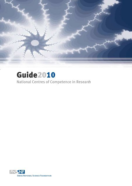 Guide2010 - Schweizerischer Nationalfonds (SNF)