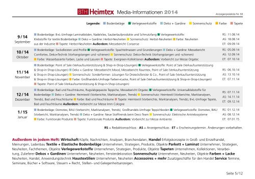 Mediadaten - beim SN-Fachpresse Verlag