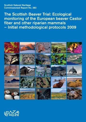 Ecological monitoring of the European beaver Castor fiber and other ...