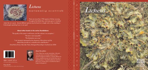 Lichens Lichens - Scottish Natural Heritage