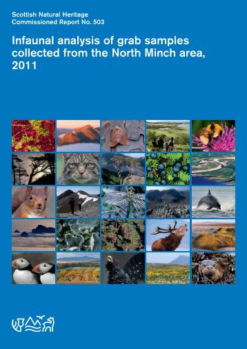 Infaunal analysis of grab samples collected from the North Minch ...
