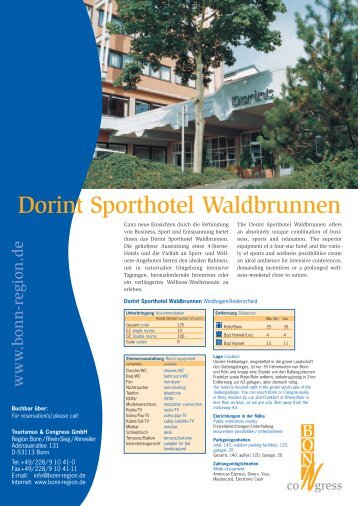Hotel Dorint Sporthotel (05) - Bonn Region