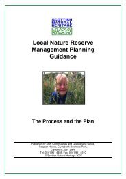 Local Nature Reserve Management Planning Guidance