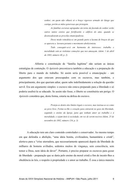 Alceste Pinheiro de Almeida - XXVI SimpÃ³sio Nacional de HistÃ³ria