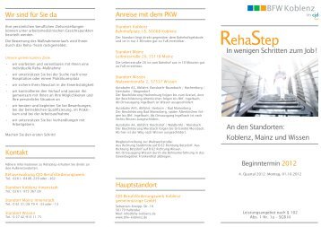 RehaStep - BFW Koblenz