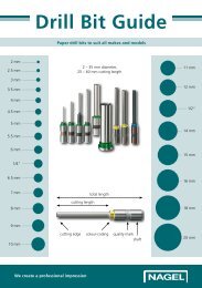 Drill Bit Guide - Ernst Nagel GmbH